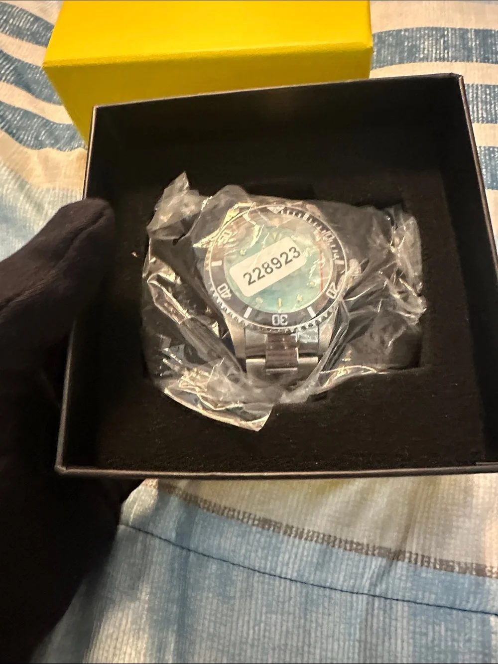 Invicta Pro Diver Aurenova Men's Tiffany Blue Watch - 40mm. Steel (50852)